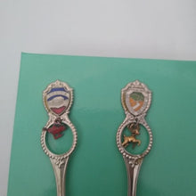 Load image into Gallery viewer, Vintage State of Virginia + Skyline Drive Shenandoah Nat'l Park Souvenir Spoons