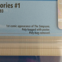 Load image into Gallery viewer, Simpsons Comics and Stories #1 1993 CGC Graded 9.6 WP