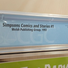 Load image into Gallery viewer, Simpsons Comics and Stories #1 1993 CGC Graded 9.6 WP