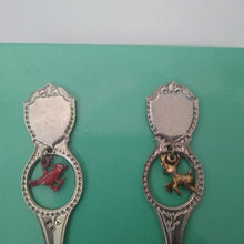 Load image into Gallery viewer, Vintage State of Virginia + Skyline Drive Shenandoah Nat'l Park Souvenir Spoons