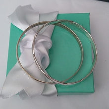 Load image into Gallery viewer, Sterling Silver 925 Taxco Mexico Bangle Bracelets, set of 2