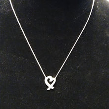 Load image into Gallery viewer, Tiffany &amp; Co. x P. Picasso Pre-Owned 925 Sterling Silver Loving Heart Station Necklace, 18&quot;
