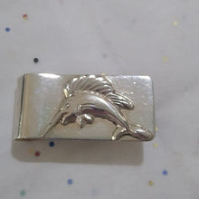 Load image into Gallery viewer, Vintage Taxco Mexico SS Sailfish Marlin Money Clip Baja Cabo San Lucas Fisherman
