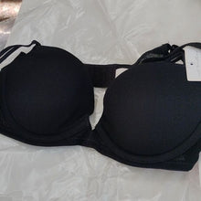 Load image into Gallery viewer, On Gossamer Black Demi Plunge Next to Nothing Bra, Size 30A