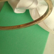 Load image into Gallery viewer, Vintage Sterling Silver 925 Baby Bracelet w/ Inlaid Flower and Butterflies