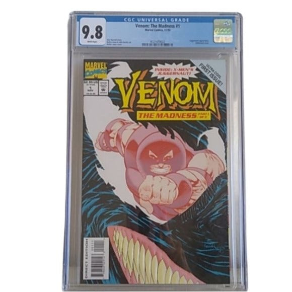 Marvel 2024 Venom: The Madness #1 WP Juggernaut appearance CGC 9.4 Graded Com…