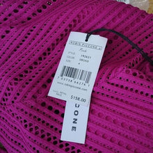 Load image into Gallery viewer, Robin Piccone Perla High Neck Crotchet Mix Swimsuit, Orchid, 4