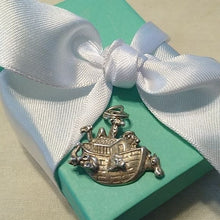Load image into Gallery viewer, Vintage Signed Noah's Ark Sterling Silver 925 $ Pendant