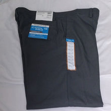 Load image into Gallery viewer, Haggar Cool 18 Pro Straight Fit Flat Slacks Pants, Dark Grey Heather, 36W x34L