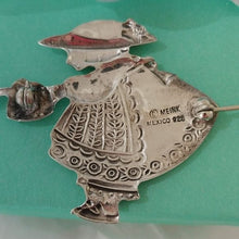 Load image into Gallery viewer, Vintage Mary Engelbreit ME INK Sterling Silver Girl With Watering can Brooch 925