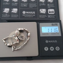 Load image into Gallery viewer, Samuel B. BJC Benham Sterling Silver Bracelet with Mabe Pearl and Onyx