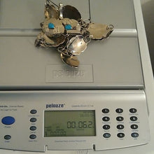 Load image into Gallery viewer, Vintage Sterling Silver Turquoise Concho Belt STERMEX 39"