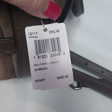 Load image into Gallery viewer, Coach 12117 Swagger 27 Pebble Leather Satchel in DKLIQ Fatigue