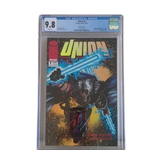 Load image into Gallery viewer, Image Comics Union #1 6/93 9.8 CGC Graded Embossed Cover Holofoil Edition