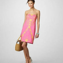 Load image into Gallery viewer, Lilly Pulitzer Bowen Embroidered Dress, Hotty Pink, 2
