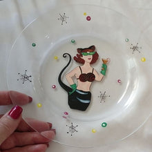 Load image into Gallery viewer, Hand Painted Halloween Party Dessert Plates, Set of 5