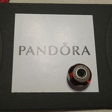 Load image into Gallery viewer, Pandora Violet Murano Glass Charm 925 ALE 790659
