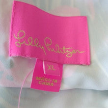 Load image into Gallery viewer, Lilly Pulitzer Jackie Silk Shift, Sugar Mambo Engineered Dress, HighTide Navy