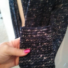 Load image into Gallery viewer, J. Jill Marled Long Blue Cardigan Sweater, XS