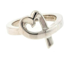 Load image into Gallery viewer, Tiffany &amp; Co. P. Picasso Loving Heart Ring, 925, size 4.5
