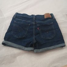 Load image into Gallery viewer, Levi's Mid- Length Stretch Denim Shorts, Size 27