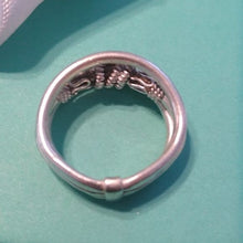 Load image into Gallery viewer, Sterling Silver 925 Balinese Openwork Ring, size 5