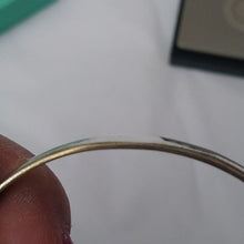 Load image into Gallery viewer, Sterling Silver 925 Taxco Mexico Bangle Bracelets, set of 2