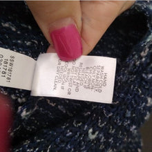 Load image into Gallery viewer, J. Jill Marled Long Blue Cardigan Sweater, XS