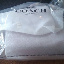 Load image into Gallery viewer, Coach F66932 Embossed Leather Mini Sierra Purse Bag Satchel SV/Strawberry