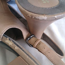 Load image into Gallery viewer, Naturalizer N5 Candila Open Toe Heels, Taupe Size 11