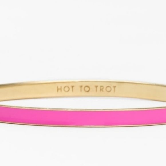 Kate Spade Hot to Trot Pink Bracelet