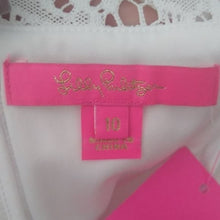 Load image into Gallery viewer, Lilly Pulitzer Nolea White Dress, Paradise Found Lace, 10