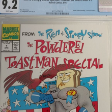 Load image into Gallery viewer, Marvel Comics Ren & Stimpy Show Special: Powdered Toastman #1 4/94 9.2 CGC