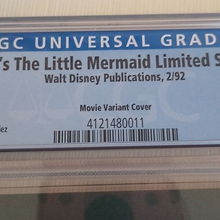 Load image into Gallery viewer, Disney Comics Limited The Little Mermaid #1 Movie Variant Cover 2/92