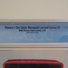 Load image into Gallery viewer, Disney Comics Limited The Little Mermaid #1 Movie Variant Cover 2/92