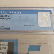 Load image into Gallery viewer, D.C. Vertigo Comics Sandman #45 CGC Graded 9.4 Gaiman WP