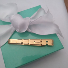 Load image into Gallery viewer, Vintage 14kt Money Clip w/ MCR initials or My Chemical Romance Band Fan