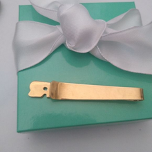 Load image into Gallery viewer, Vintage 14kt Money Clip w/ MCR initials or My Chemical Romance Band Fan