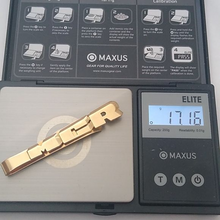 Load image into Gallery viewer, Vintage 14kt Money Clip w/ MCR initials or My Chemical Romance Band Fan