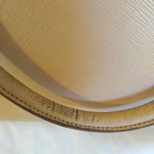 Load image into Gallery viewer, Authentic Prada Saffiano Lux Promenade Top Handle Satchel Bag in Cameo Beige