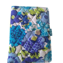 Load image into Gallery viewer, Vera Bradley Snap ID Wallet, Blueberry Blooms