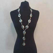 Load image into Gallery viewer, Vintage Sterling Silver Turquoise Concho Belt STERMEX 39"