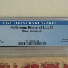 Load image into Gallery viewer, Marvel Comics Hellstorm: Prince of Lies #1 4/93 CGC Graded 9.8 WP