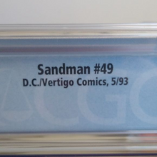 Load image into Gallery viewer, D.C. Vertigo Comics SANDMAN #49 CGC Graded 9.2 Neil Gaiman 5/93 WP