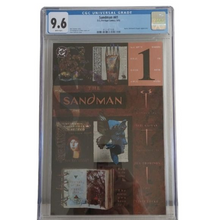 Load image into Gallery viewer, D.C. Vertigo Comics Sandman #41 CGC Graded 9.6 9/92 White Pages