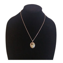 Load image into Gallery viewer, Vintage JCM Jacmel Mauritius Girl Praying Oval pendant 925 Sterling