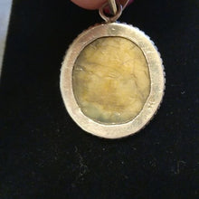 Load image into Gallery viewer, Sterling Silver + Mother of Pearl Oval Pendant and Square Statement Ring