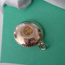 Load image into Gallery viewer, Vintage Sterling Silver 925 Sombrero Pendant with fine floral details