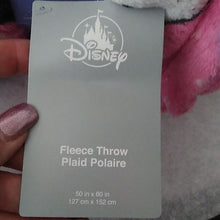 Load image into Gallery viewer, Disney Store Little Mermaid Sparkle Threads Throw Blanket, 50" x 60"