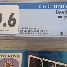 Load image into Gallery viewer, Image-Valiant Comics DEATHMATE Blue #nn 9.6 CGC graded Supreme Batman Solar